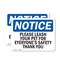 Signmission Please Leash Your Pet For Everyone's Safety, 14 in W x Rectangle, Vinyl Decal OS-2PACK-NS-D-1014-L-17502 - alternate 1